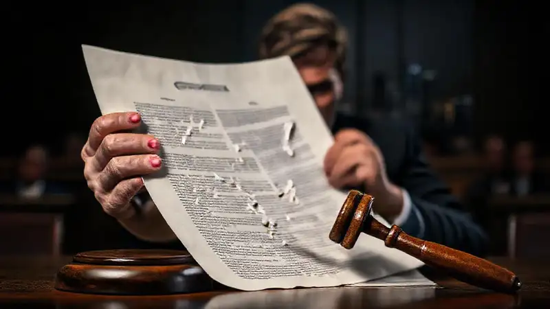 La justicia se rompe en sombras