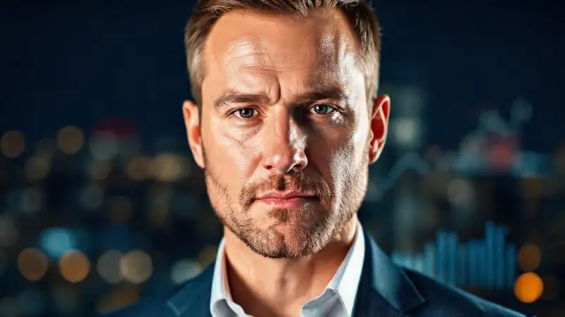 Contrato digital muestra un influencer serio