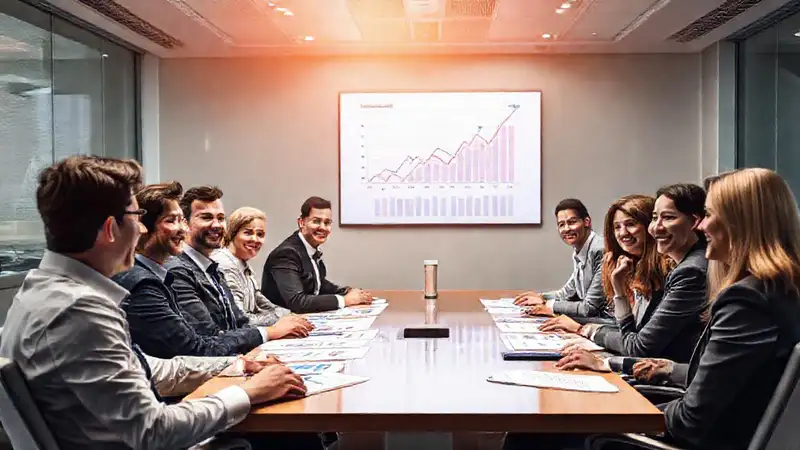 La empresa proyecta un futuro optimista