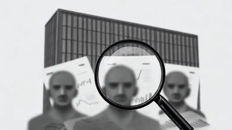 Ambiente corporativo serio y abstracto