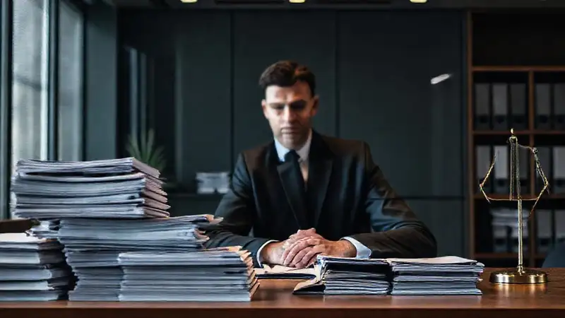 El bufete legal procesa la disolución con confianza