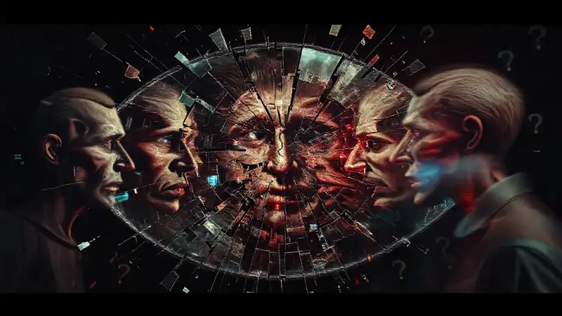 Caos digital y atmósfera inquietante