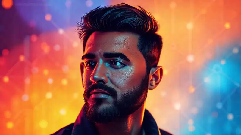 Influencer digital: conexión vibrante y colaborativa