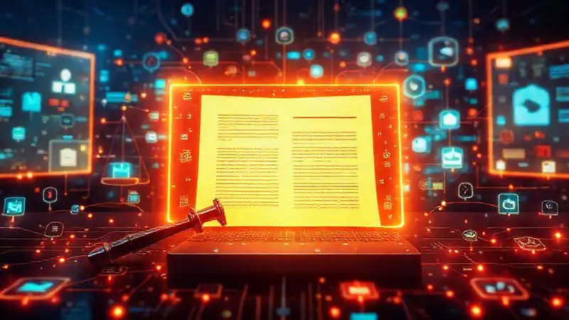 Contrato legal futurista