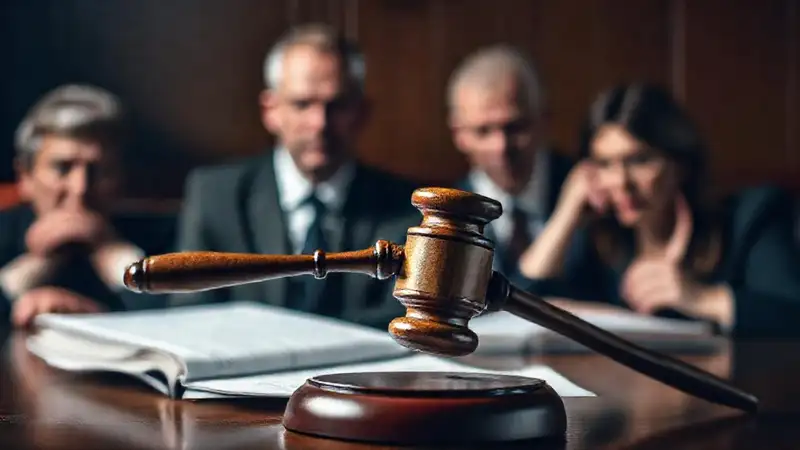 El juicio legal enfrenta un conflicto serio