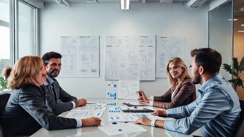 Reunión corporativa de planificación estratégica