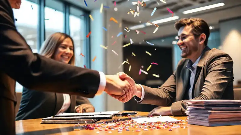 Se cerró un trato con éxito