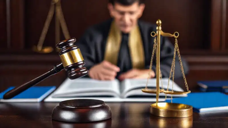 La justicia se representa en el tribunal