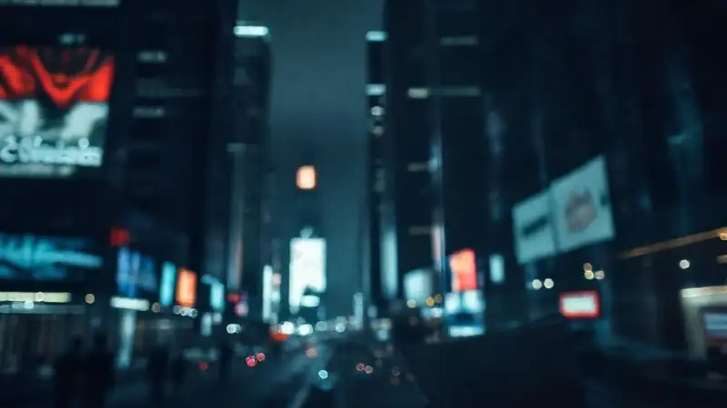 Ciudad corporativa tensa y difusa