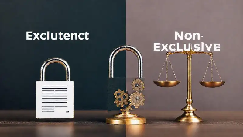 Contrato legal: exclusividad y claridad profesional