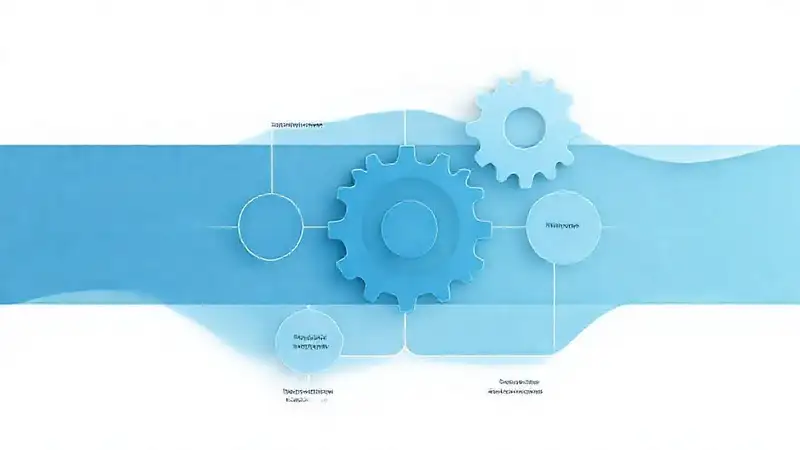 Resolución profesional, geometrías suaves y azules