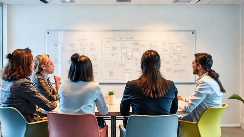 El equipo resolvió conflictos colaborativamente con calma