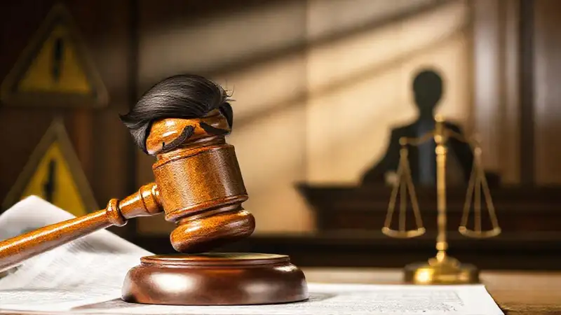 Un juicio legal sombrío y problemático