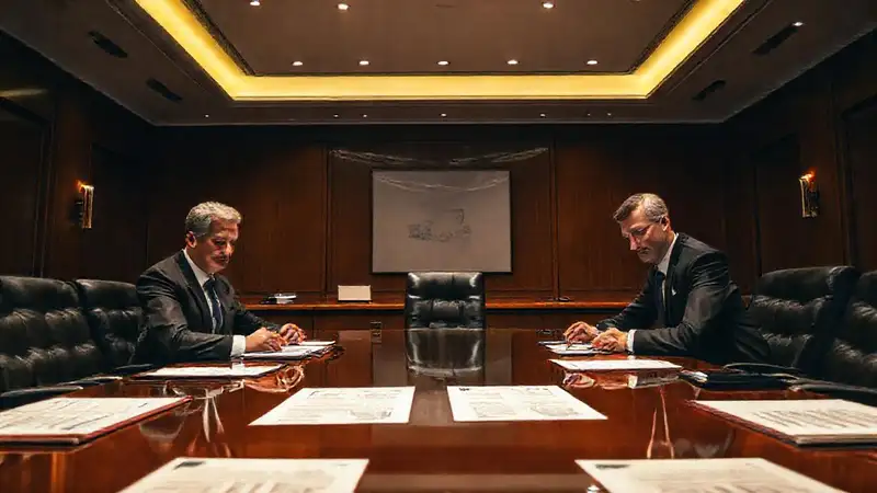 La junta directiva analiza acuerdos complejos