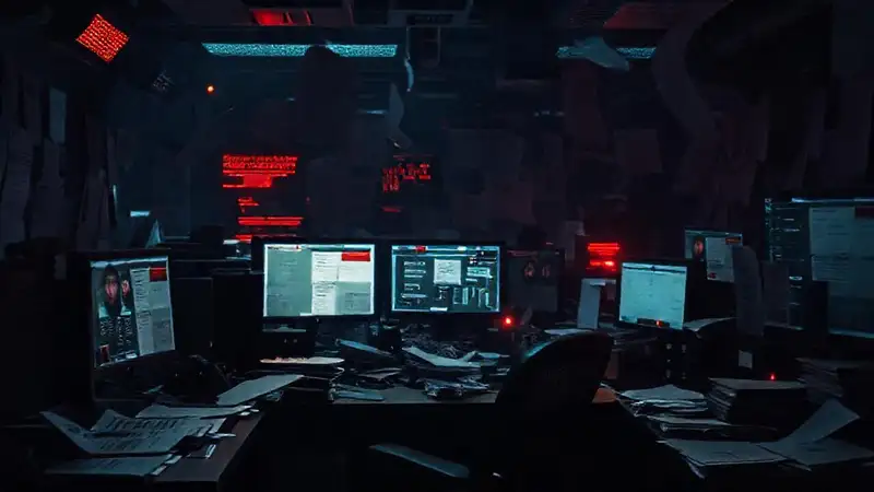 Pánico y caos en la oficina