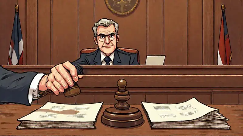 El tribunal resuelve un conflicto legal