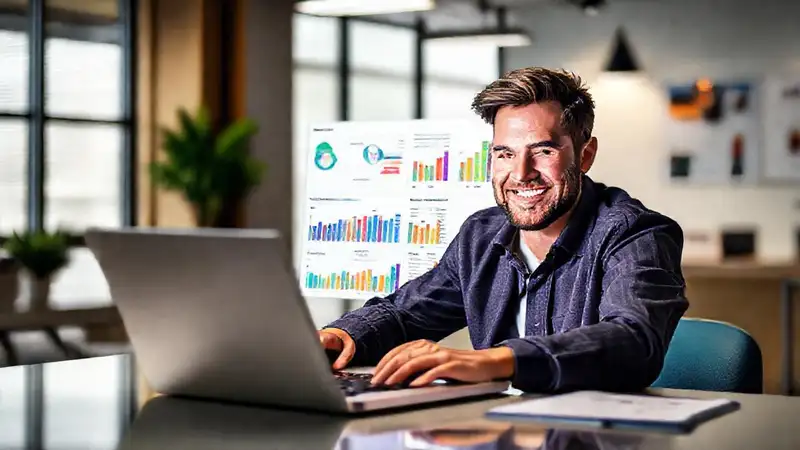 Creador digital recibe pago por diseño