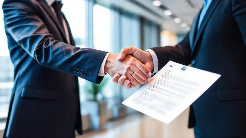 Asociación corporativa formal y confiable