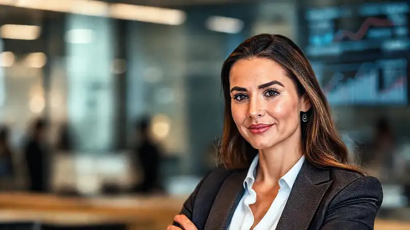 Influencer profesional transmite confianza y datos