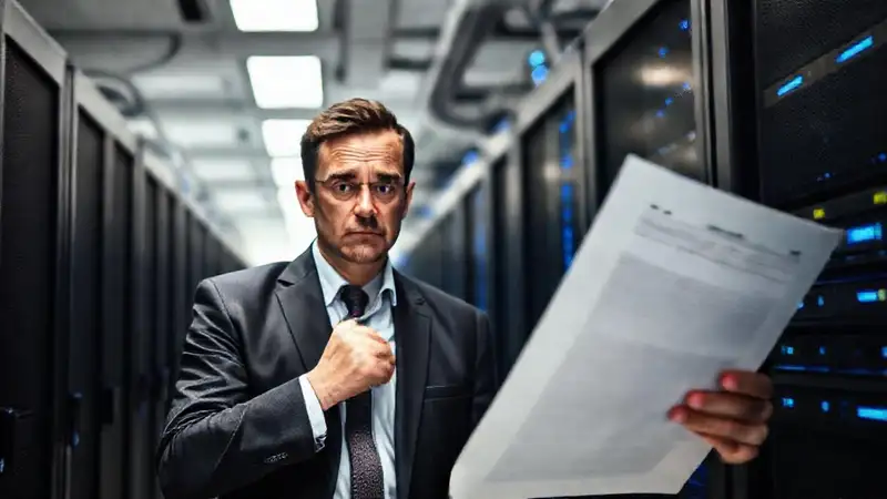 Un empresario confundido maneja contratos globales