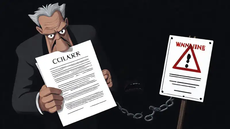 Un contrato sombrío presagia consecuencias serias