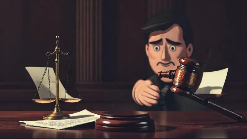 La justicia se revela en sombras serias