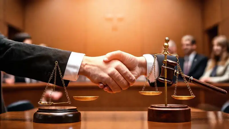 La justicia se resuelve pacíficamente y legalmente