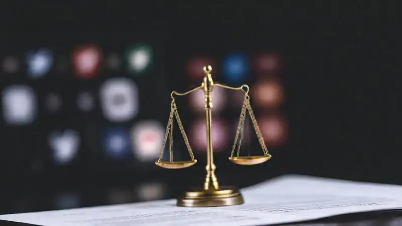 Contrato legal, justicia y corporación serias