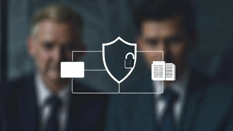 Contrato corporativo, privacidad y diseño profesional