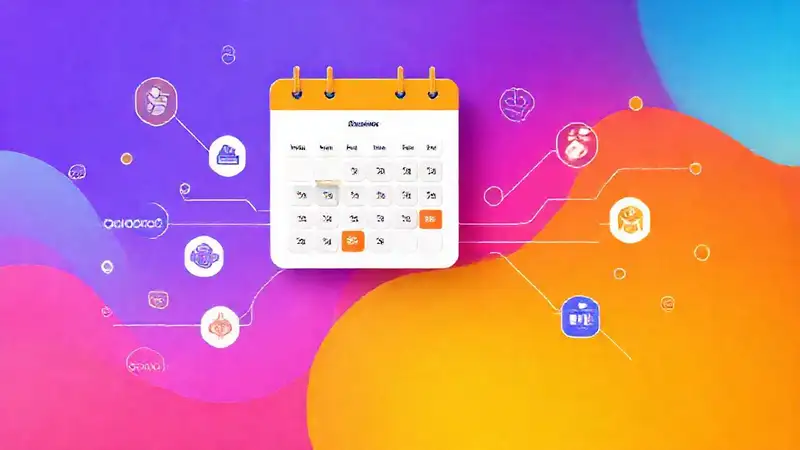 Calendario digital: diseño moderno y profesional