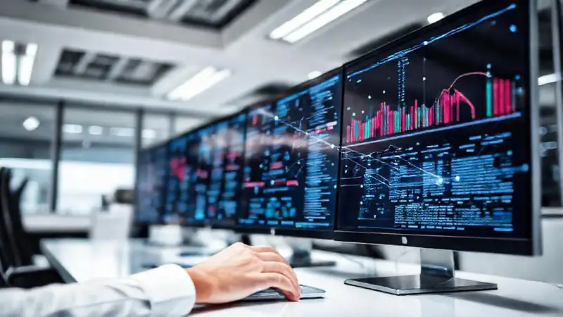 Un escritorio moderno y digitalmente enfocado