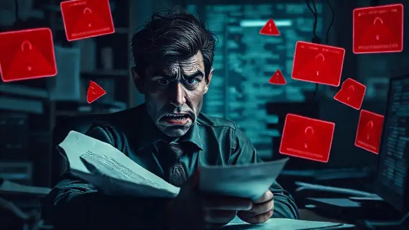 Un escritorio caótico presagia problemas urgentes