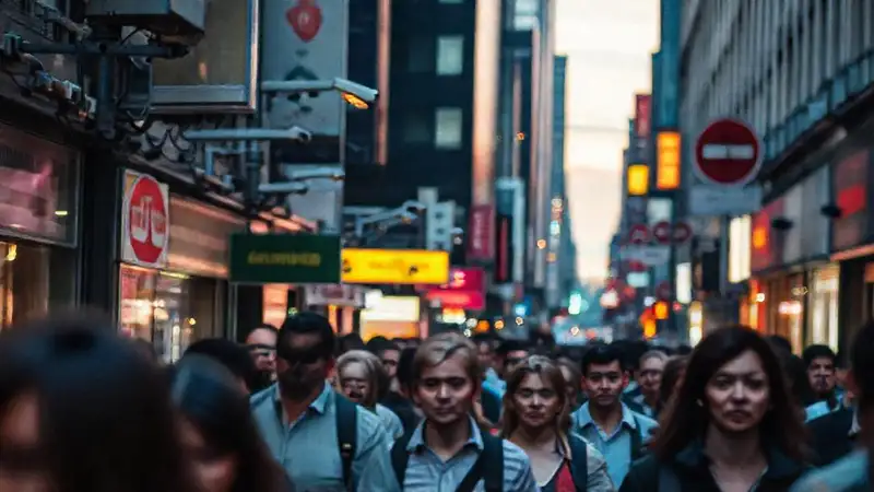 La ciudad refleja ansiedad urbana borrosa