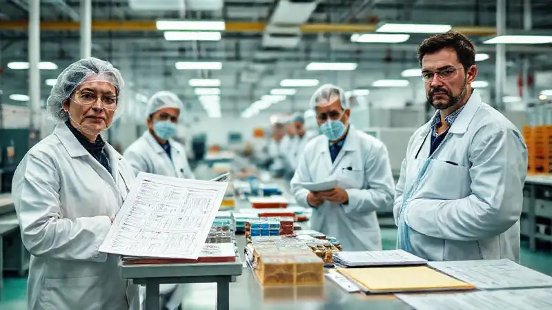 Control de calidad industrial riguroso