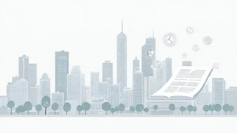 Ciudad sostenible, diseño moderno y transparente