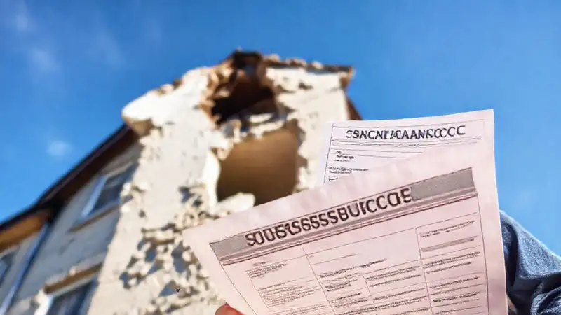 Un propietario frustrado reclama daños en la fachada