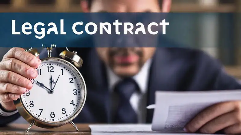 Contrato urgente con plazos ajustados