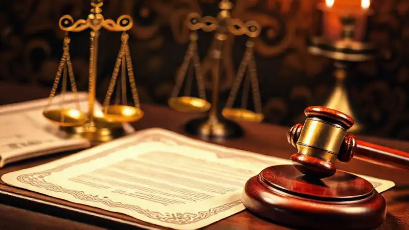 Un contrato legal representa la justicia