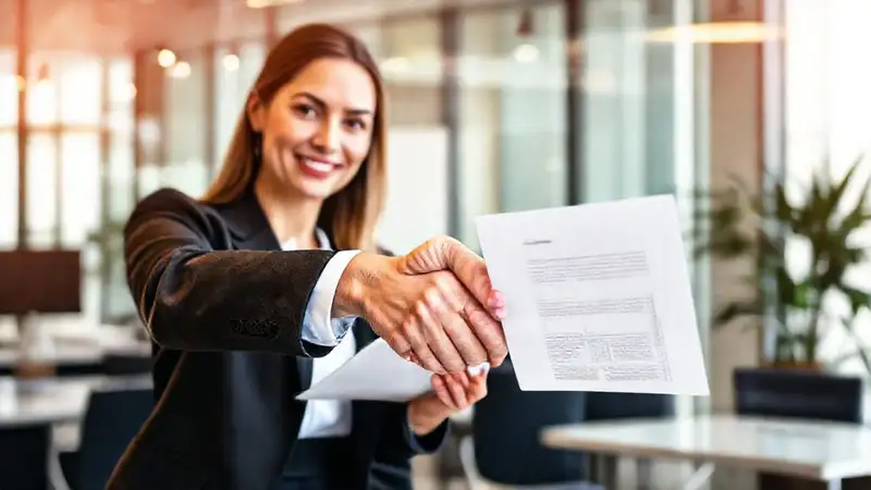 Un contrato profesional se firma con cuidado