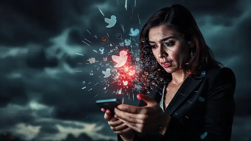 Caos digital y angustia en la pantalla