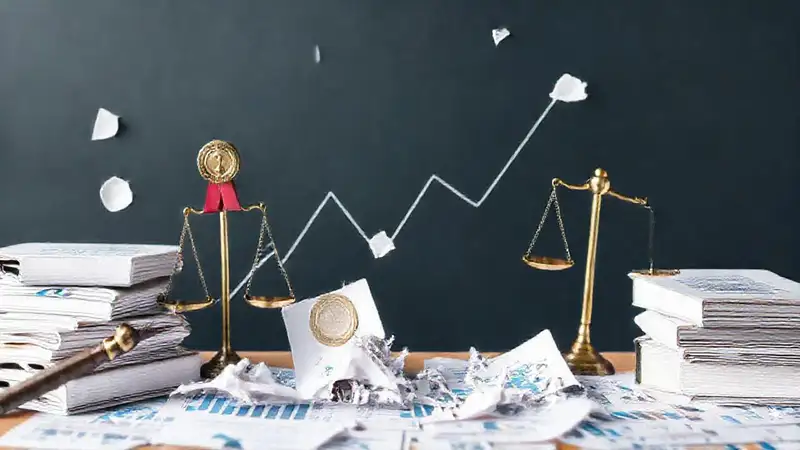 Gráficos corporativos sugieren declive profesional