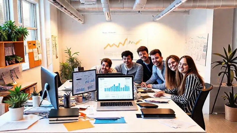 Una startup vibrante y optimista emerge