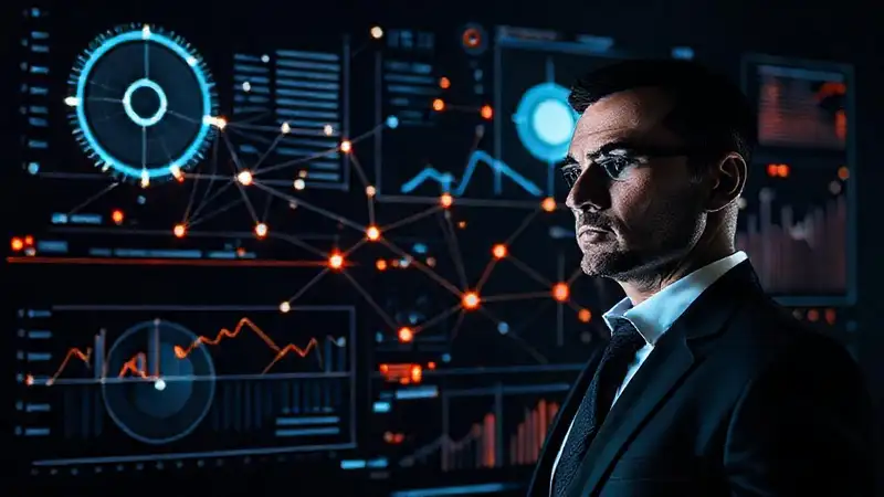 Visualización de datos futurista