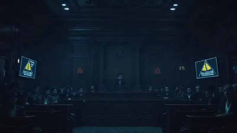 Un tribunal serio emite una advertencia digital