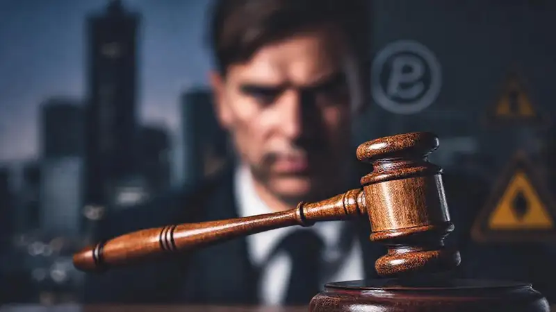 La justicia sombría y amenazante se presenta