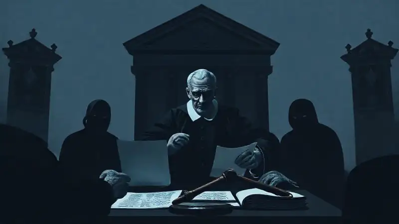 Un tribunal sombrío anuncia una sentencia severa