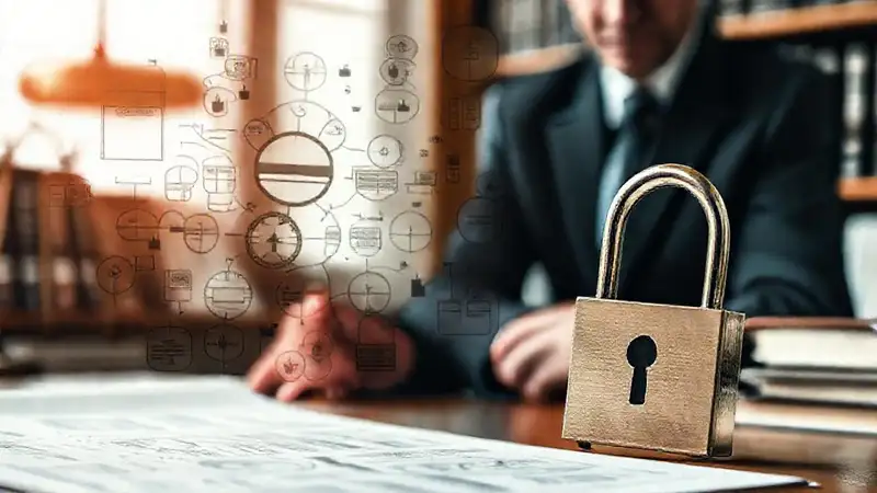 Documentos legales protegen información confidencial