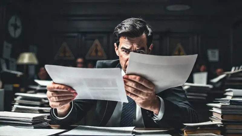 Un abogado frustrado enfrenta un contrato complejo